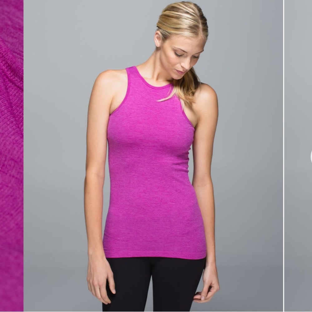 Lululemon Seamlessly Covered Yoga Tank